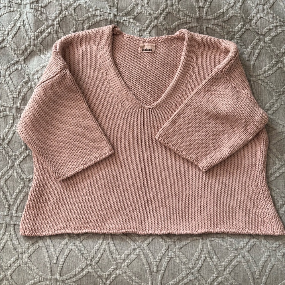 Babaa jumper no 9 in plum blossom - Picture 2 of 7